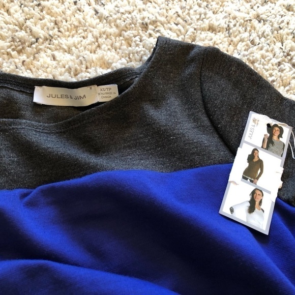 🆕 Jules & Jim 3/4 sleeve maternity mini dr… - Picture 5 of 13